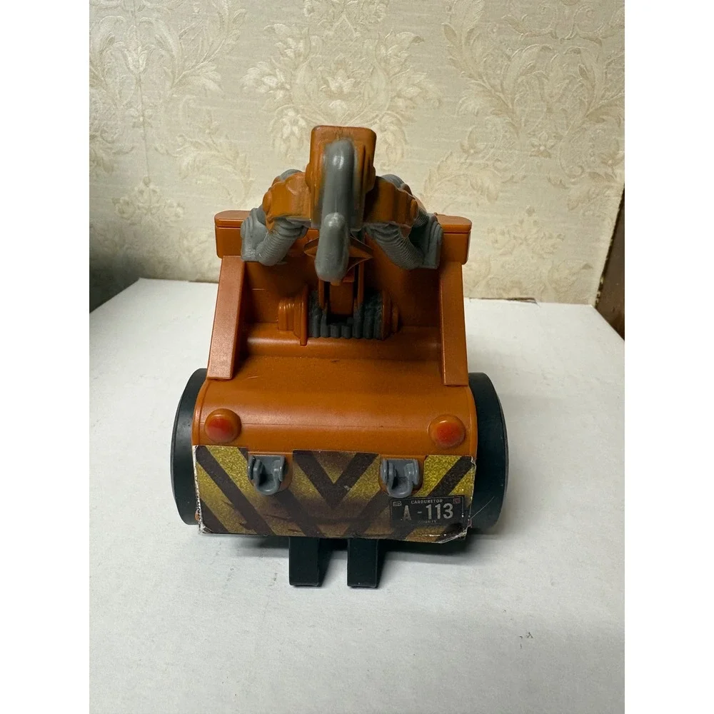 Disney Pixar Cars Tow Mater Toy Truck Radiator‎ Springs Brown Teal Pop Up Hood